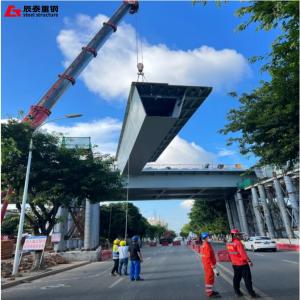 Quality High Intensity Portable Steel Bridges Large span Prefabricated Truss Bridge wholesale