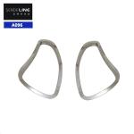 Lightweight Barber Chair Armrests High Quality Stainless Steel Weighing 0.3 Kg