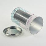 Custom Airtight 100mm Height Cardboard Tube Packaging