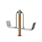 Taichi Spinner Playground Fitness Equipment Electrostatic Spraying