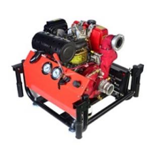 Quality 2.5 Inch Diesel Engine Fire Fighting Pumps 80m Scope Hand Lift Driven Vacuum wholesale