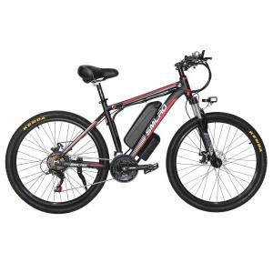 Quality LCD Display 26 Electric Mountain Bike , Samsung Battery Smlro C6 48v 13ah 1000w wholesale