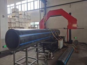 Quality Plastic Pipe Angle Cutting Machine 315mm Complies with 73/23/EEC standards wholesale