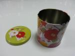 Colorful Tin Tea Canisters
