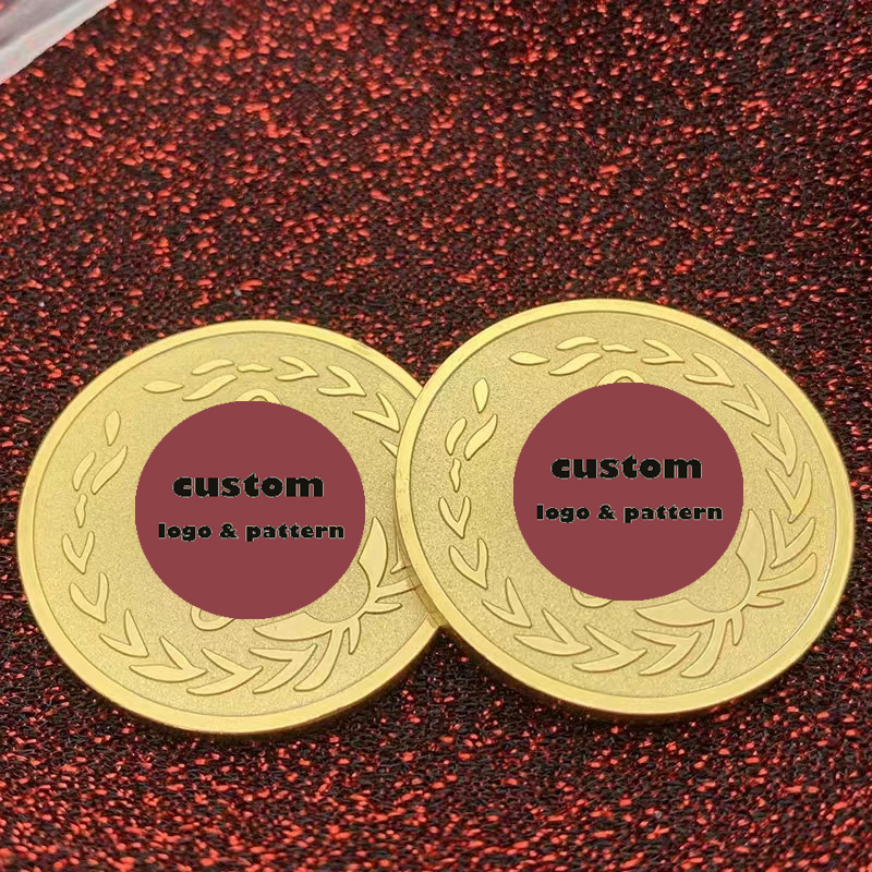 2D 3D Custom Logo Coins Soft Enamel Navy Commemorative Coins Customized