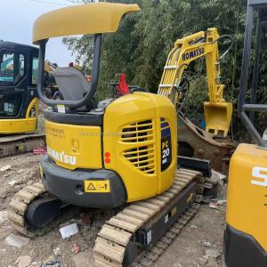 Quality Mini excavator Komatsu PC20 without cab small excav mini excav sale for wholesale