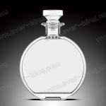 Clear Oval Empty Whiskey Glass Bottles 750ML