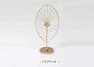 Quality Metal Decorative Gold Leaf Sconce Candle Holder wholesale