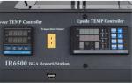 IR6500 Infrared Heating BGA Rework Station 1250W For Phone Repair