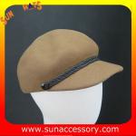 2276 Sun Accessory customized fashion winter 100% wool felt cowboy hats ,women