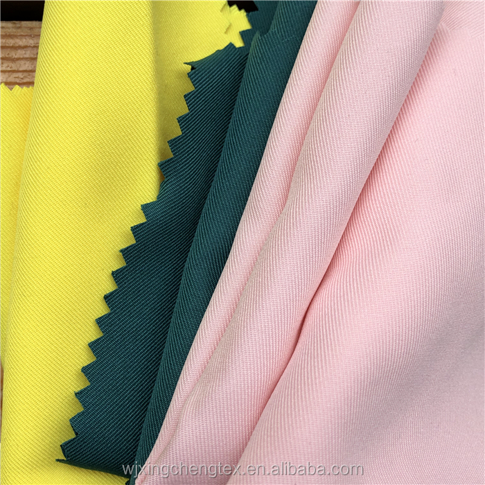 Plain Style 100% Recycled Polyester Fabric GRS Certificated RPET Fabric For Outfits