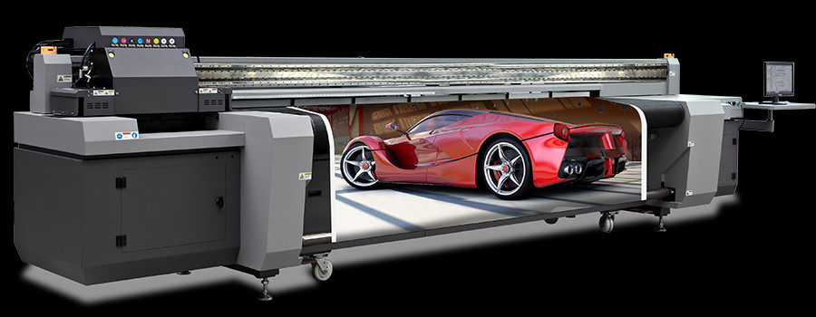 HT3200UV Automatic Digital Printing Machine Car Skin UV PVC Printing