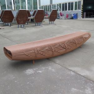 Quality Wearproof Shopping Mall OHSAS18001 Patio Steel Bench wholesale