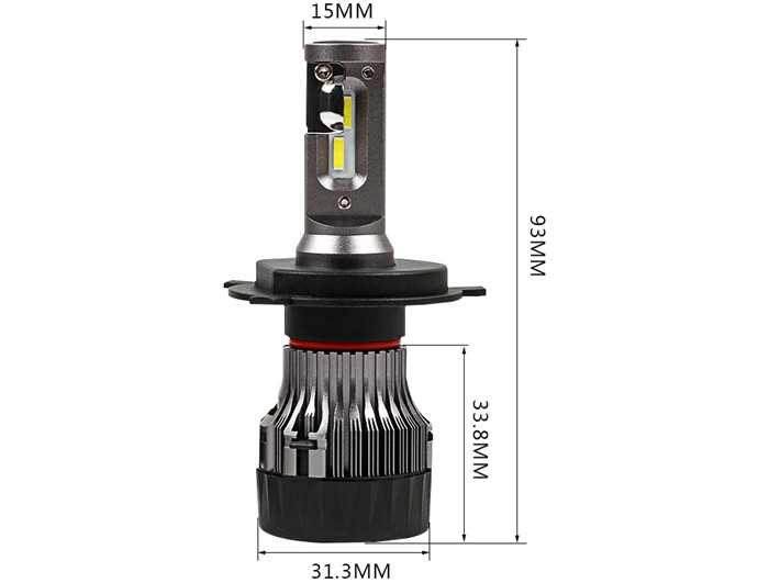 High Power Auto Lamp Fog Lamp Cree Car Headlight H4 Led Headlight Bulbs 10000LM 6500K