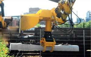 Quality High Performance Hydraulic Trencher Rail Attachments High Construction Efficiency wholesale