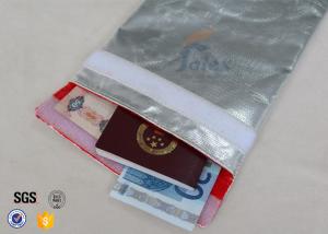 Quality Glass Fibre Fabric Fire Resistant Document Holders Large Size 28 x 38cm wholesale