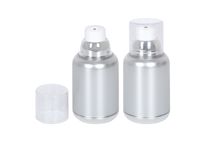 China Acrylic airless bottle 30ml 50ml 80ml 100ml cosmetic packaging lotion bottle