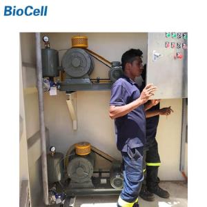 Quality 6m 2.2kw Moving Bed Biofilm Reactor MBBR Municipal Effluent Wastewater Treatment Process wholesale