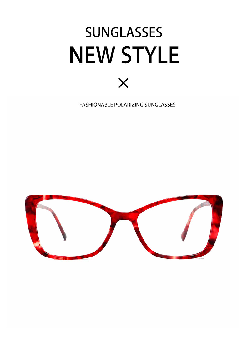 Butterfly Acetate Frame Glasses For Women'S Prescription Eyewear No Paints
