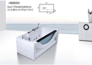 Quality Sanitary ware, Bathtubs, Jacuzzi, Massage bathtub,WHIRLPOOL HB8050 1700X800X660 wholesale