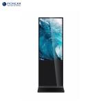 Lightweight 43" Digital Display Totem Digital Signage Free Standing 350cd/m2