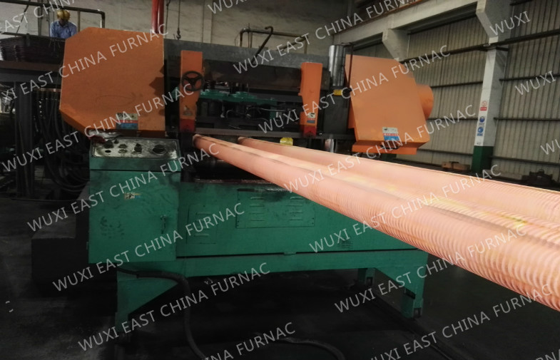 5T Melting Furnace Copper Continuous Casting Machine For 30mm Bronze Rod Custom Made