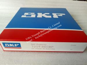 Quality Angular contact ball bearing 7219BECBP ， 7219BECBM wholesale