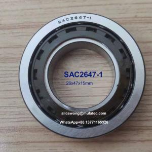 Quality SAC2647-1 auto steering bearings non-standard ball bearings 26x47x15mm wholesale