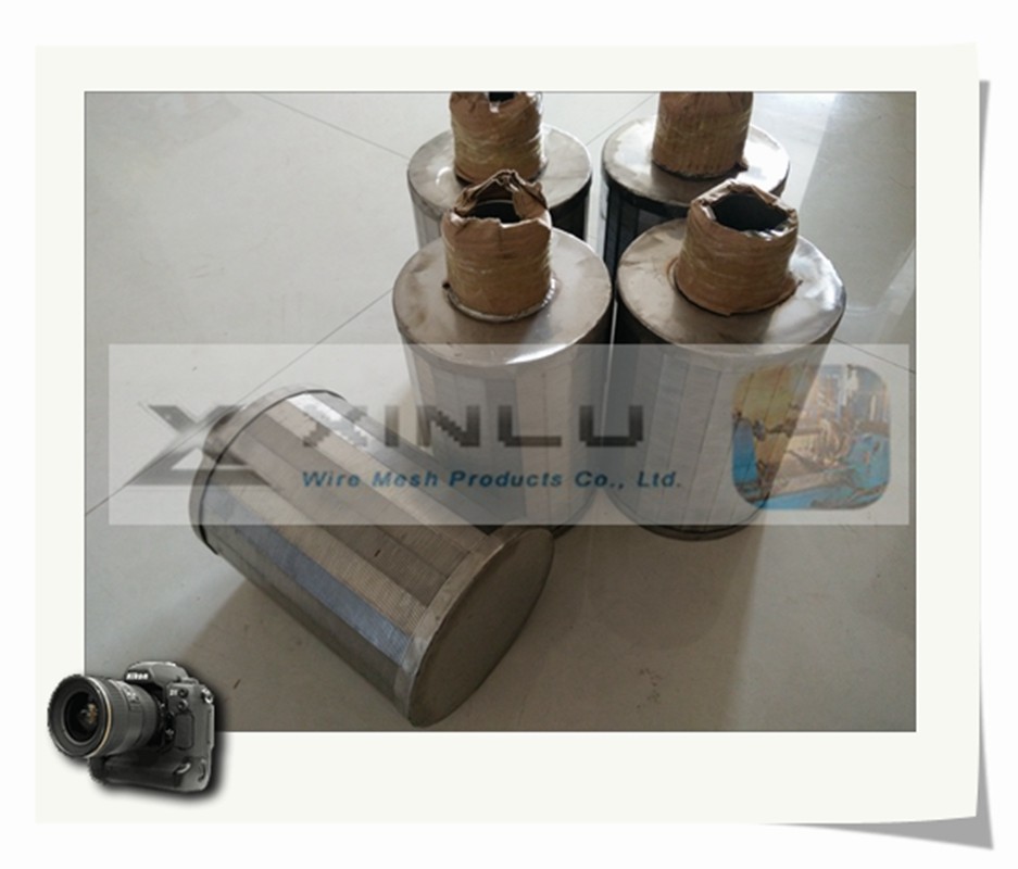 SS304 Water Filter Nozzles O.D 57mm Strainer Wedge Wire Nozzle