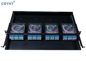Quality Steel ODF 96core MPO Fiber Optic Distribution Frame wholesale