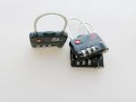 TSA 320 Luggage Cable Lock / Zinc Alloy Backpack Cable Lock Free Sample