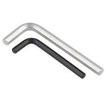 Zinc Plated 7mm Pin Black Oxide Hex Allen Key Set Wrench Tool
