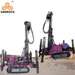 Portable Water Well Drilling Rigs Hydraulic Bore hole 260m Deep Well Drilling
