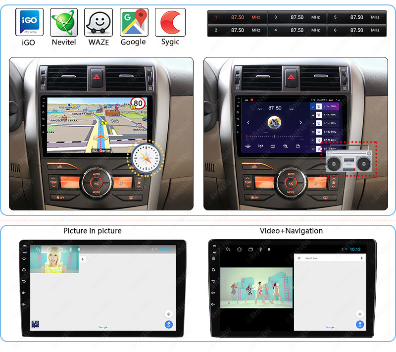9th Gen Carplay Honda Android Radio 2013 2015 2016 2017 2014 Honda Accord Android Head Unit