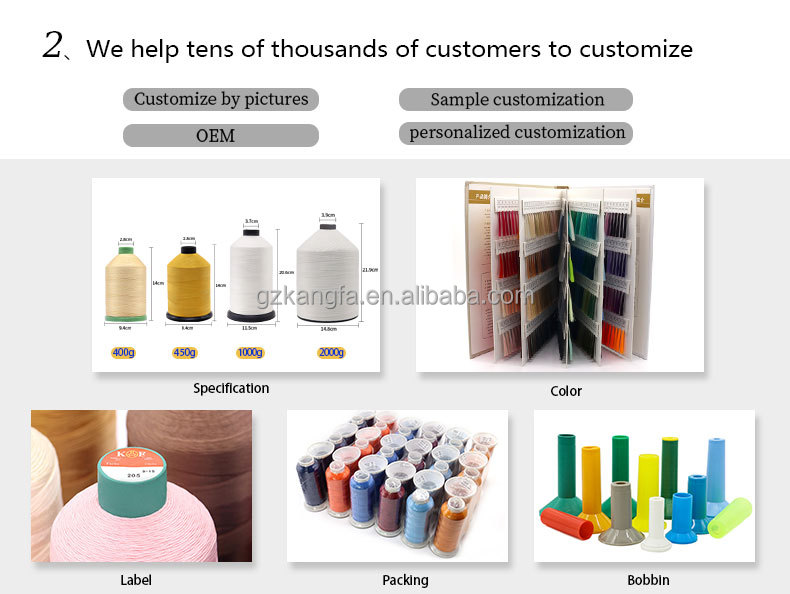 Antistatic Sewing Thread 40/2 Stainless Steel and Polyester for Conductive Needs