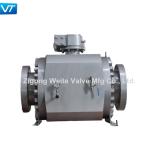 Industrial 12'' A105 ENP Pigging Launching Ball Valve 600LB