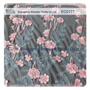 Quality Embroidered Polyester Lace Fabric For Hot Summer Clothing High Fashion Floral wholesale