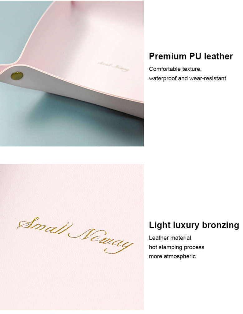 Commercial Buyer E-commerce GLOSSY Multi Purpose Storage Box Containers in PU Leather