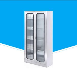 Quality Scratch Resistant Medicine Display Cabinet For Hospital / Office wholesale