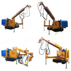 Quality 0-360 Degree Spraying Shotcrete Robot Shotcrete Pump Truck 7-16m Max Spraying Distance wholesale