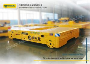 Quality Large Table Conductor Cable Power Pallet Transfer Carts , Rail Transfer Trolley Car wholesale