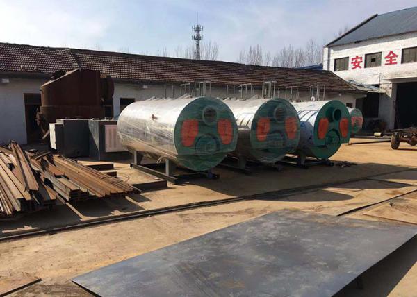 Cheap Three Pass Structure Fire Tube Steam Boiler , Oil Fired Boiler Furnace for sale