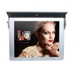Metal 17 Inch Auto Car Bus Monitor LCD 4G Android TV For Advertising Video