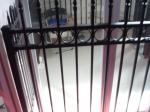 Customized Black Zinc Steel Metal Garrison Fence Panels Maintenance Free