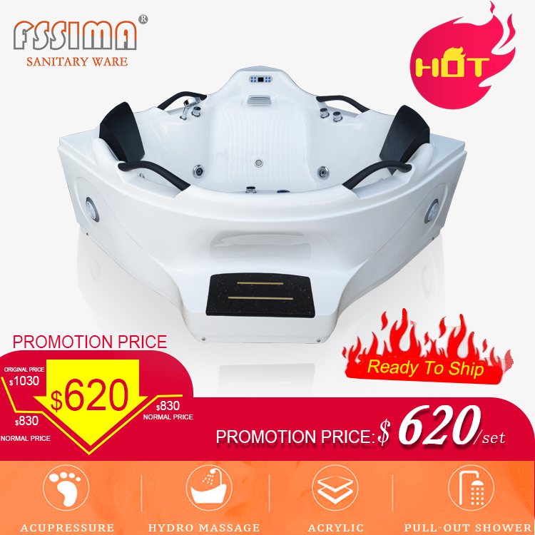 Air Freestanding Bubble Massage Bathtub Spa 1500x800mm