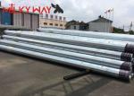 12M 16KN Steel Tubular Electric Pole For Electrical Distribution Line Transmissi