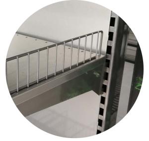 Quality Wire Supermarket Display Shelves Powder Coated Finish Surface Treatment wholesale