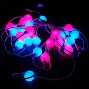 Quality Commercial LED Pixel Ball 3D Effect Ball String Lights Indoor Color Changing wholesale