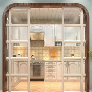 Quality Double Track Aluminum Glass Sliding Door Interior Metal Soundproof wholesale