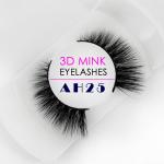 Black 15mm Mink Lashes , Lightweight D Curl Mink Individual Lashes